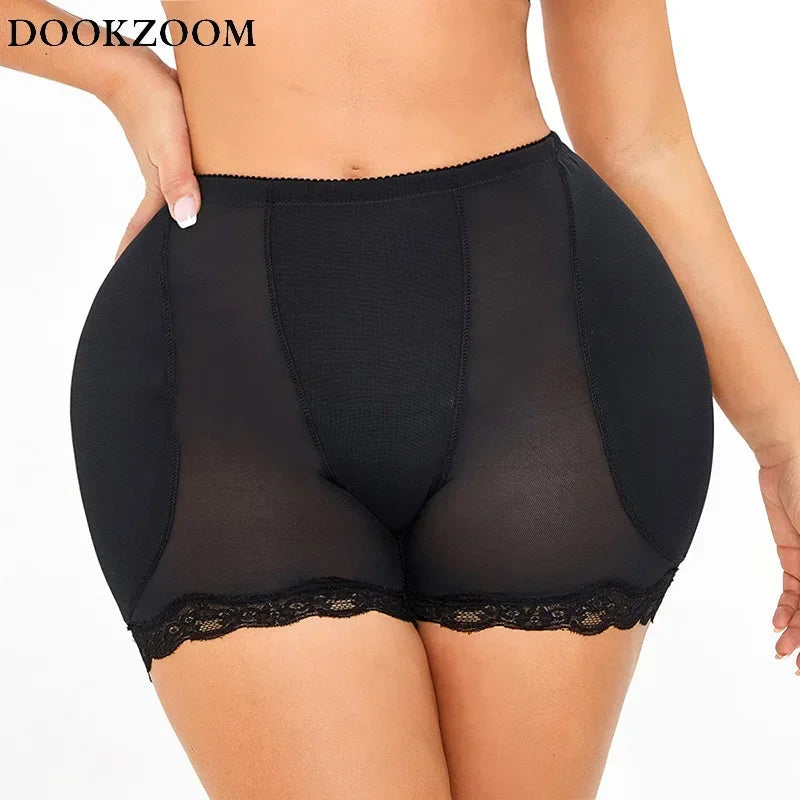 Big Spong Tummy Control Panties Stomach Hip Pad Underwear Shapewear Body Shaper Butt Lifters Plump Booty Buttocks Enhancer
