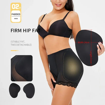 Big Spong Tummy Control Panties Stomach Hip Pad Underwear Shapewear Body Shaper Butt Lifters Plump Booty Buttocks Enhancer